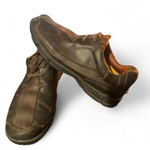 Timberland Brown Leather Loafers Slip-Ons